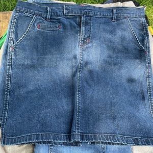 Blue Jean Skirt, size 18